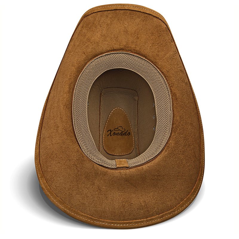 Chapéu Country Americano Couro Castor Nobuck Star