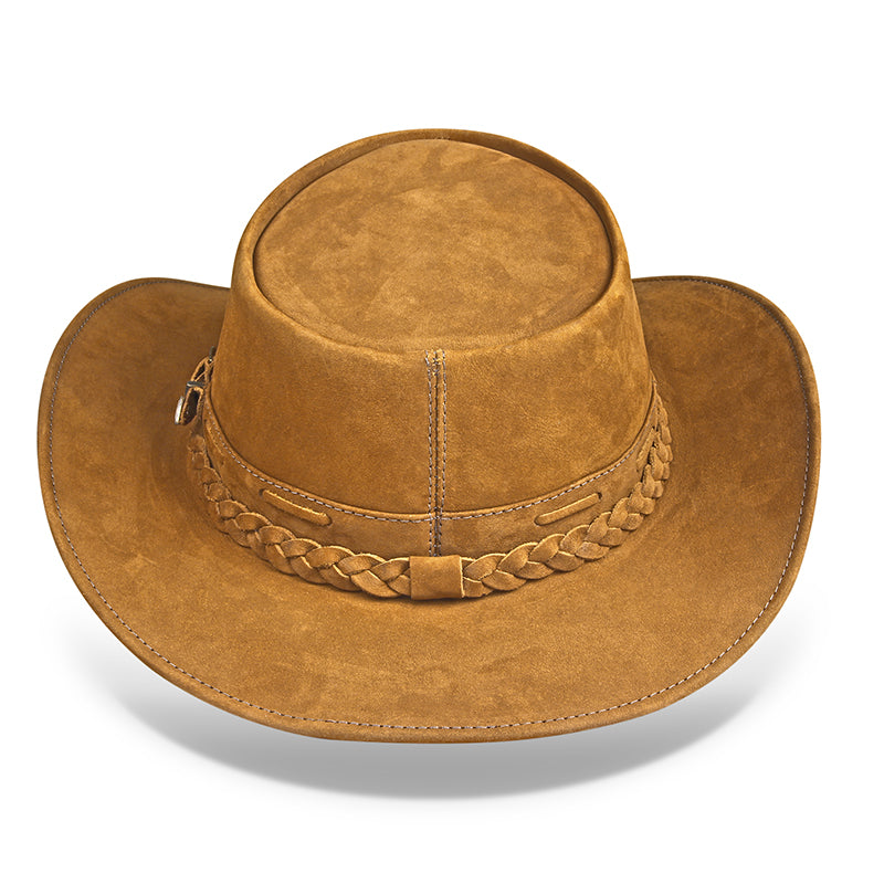 Chapéu Country Australiano Bege Nobuck Outlander