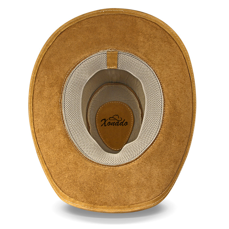 Chapéu Country Australiano Bege Nobuck Outlander