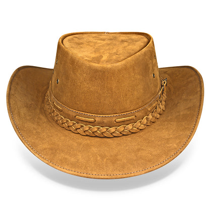 Chapéu Country Australiano Bege Nobuck Outlander