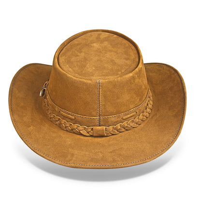 Chapéu Country Australiano Bege Nobuck Outlander