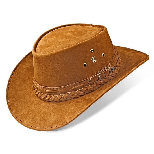 Chapéu Country Australiano Castor Nobuck Outlander