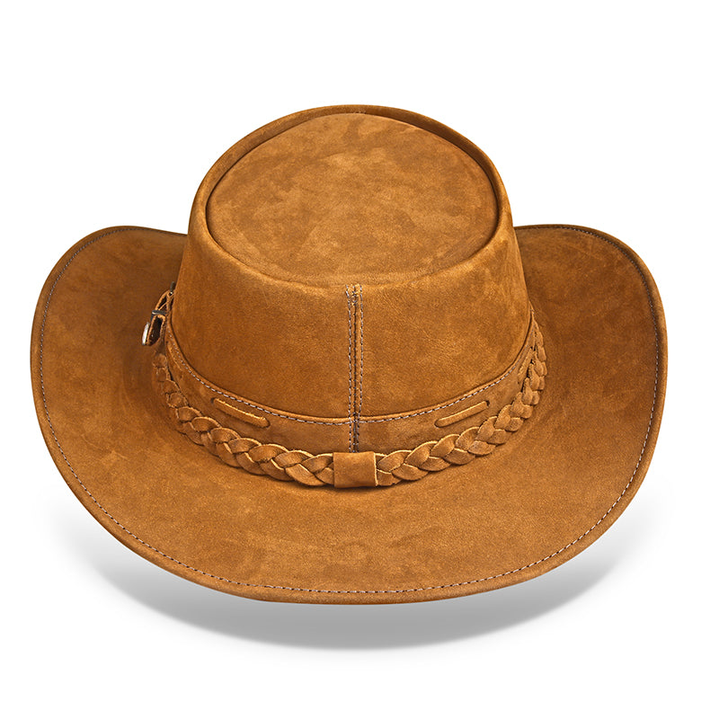 Chapéu Country Australiano Castor Nobuck Outlander